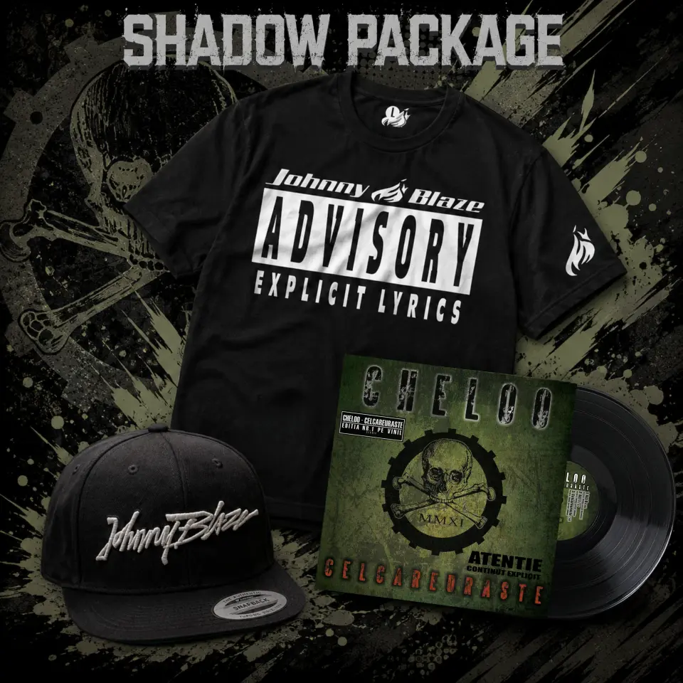 <span><strong>Colecția Capsulă Johnny Blaze x Cheloo - Shadow Package &nbsp;| Limited Edition</strong></span>
